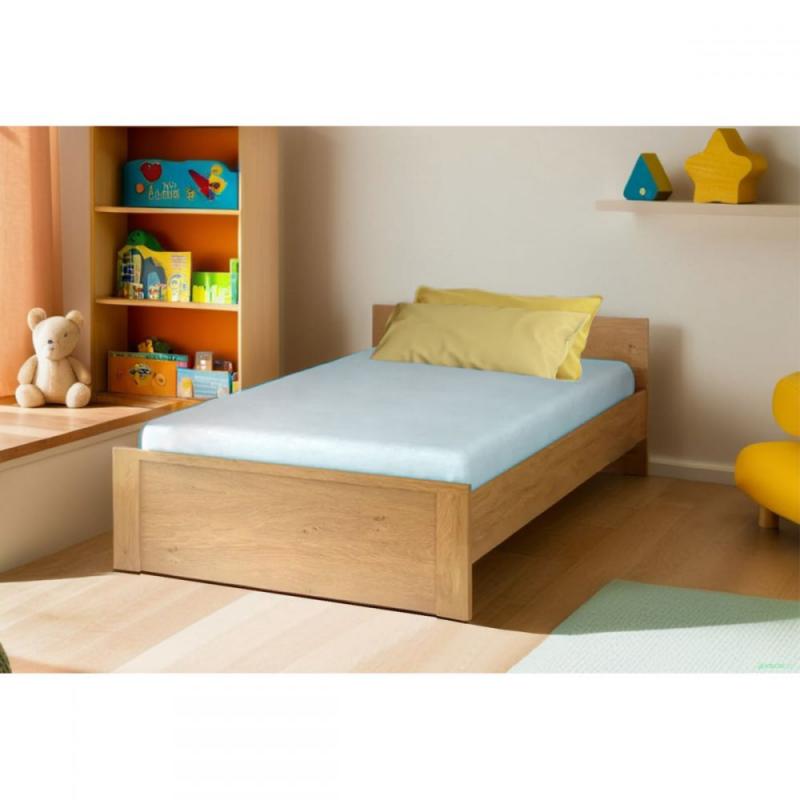 Κρεβάτι Pavi Ημίδιπλο Βελανιδιά με πάτωμα 120x200cm Κρεβάτι Pavi Ημίδιπλο Βελανιδιά με πάτωμα 120x200cm