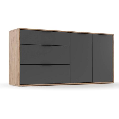 Ντουλάπα Linea Λευκή με καθρέφτη 120x60x215cm