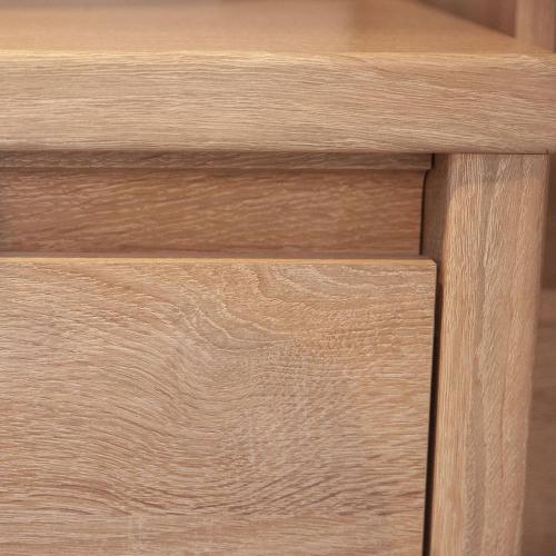 Ντουλάπα Linea Χρυσό Δρυς με καθρέφτη 120x60x215cm