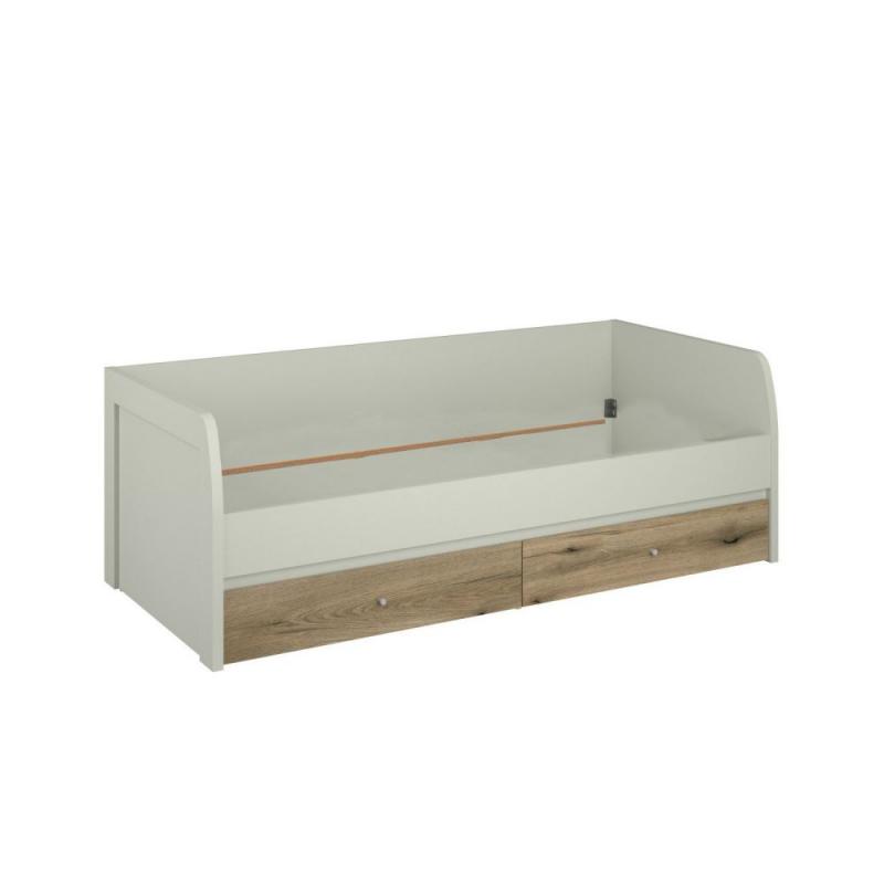Κρεβάτι Karin Μονό Cashmere-Evoke Oak χωρίς πάτωμα 90x200cm Κρεβάτι Karin Μονό Cashmere-Evoke Oak χωρίς πάτωμα 90x200cm