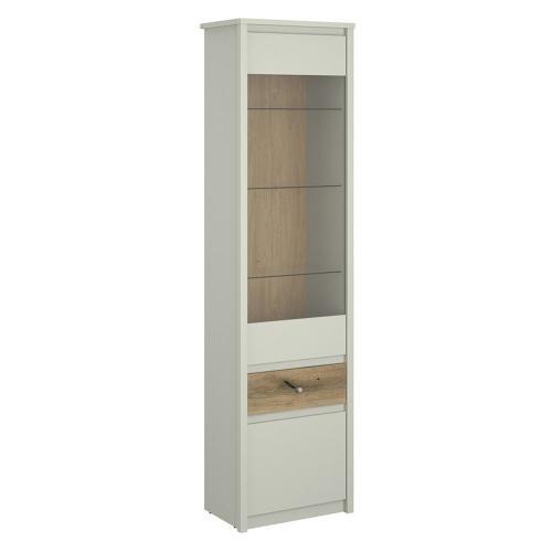 Βιτρίνα Karin Cashmere-Evoke Oak 56x36.5x210.5cm