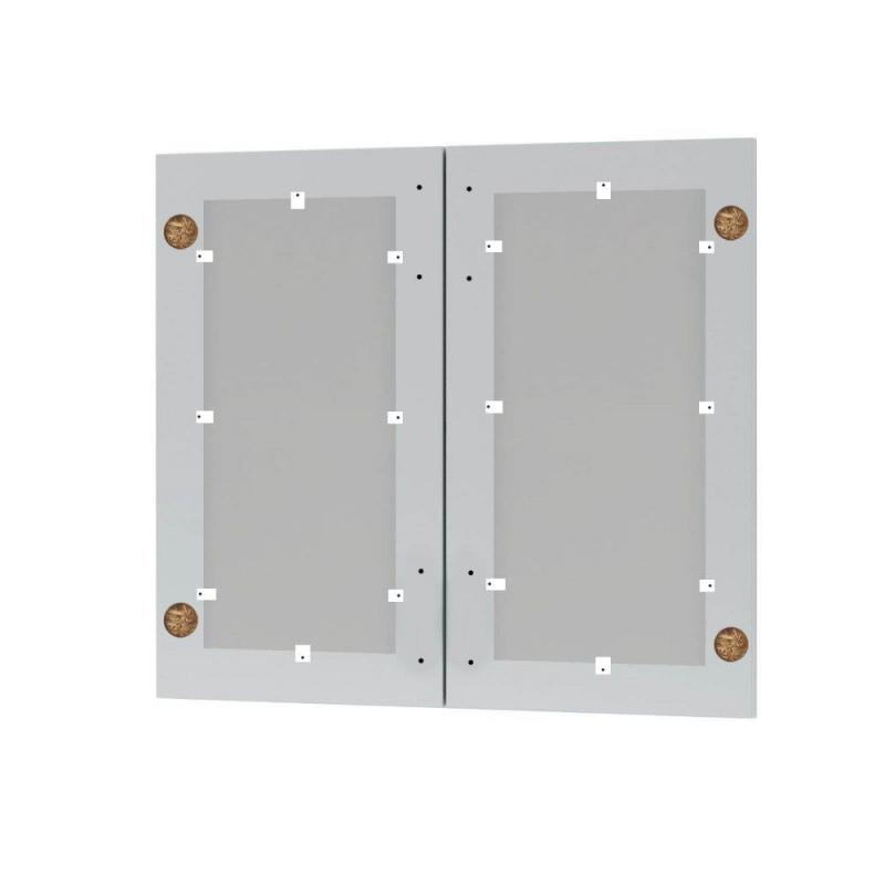 Άνω Πορτάκια-Τζάμι Modest Γκρι 80x71.3x1.6cm Άνω Πορτάκια-Τζάμι Modest Γκρι 80x71.3x1.6cm