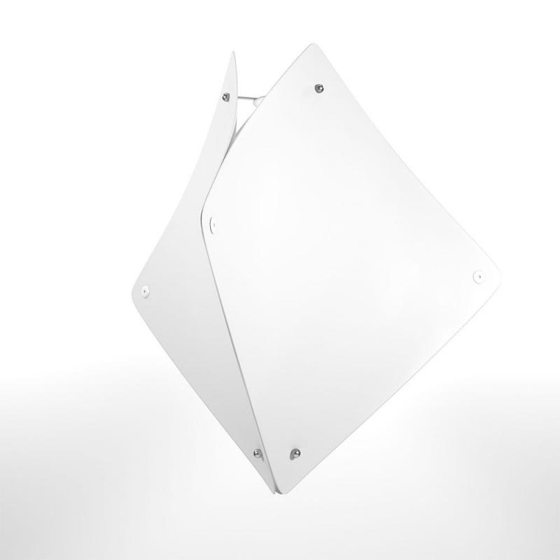 Φωτιστικό Κρεμαστό Zadar Μονόφωτο Λευκό (PP+PVC) Ε27 50x50x80cm