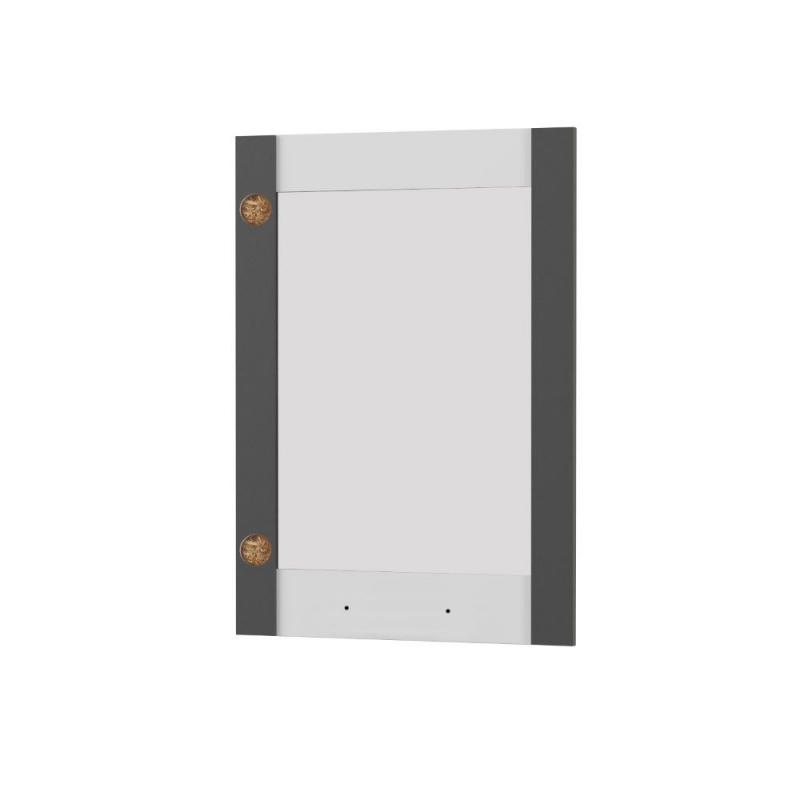 Άνω Πορτάκι-Τζάμι Δεξί Charlotte Γραφίτης 50x71.8x1.6cm