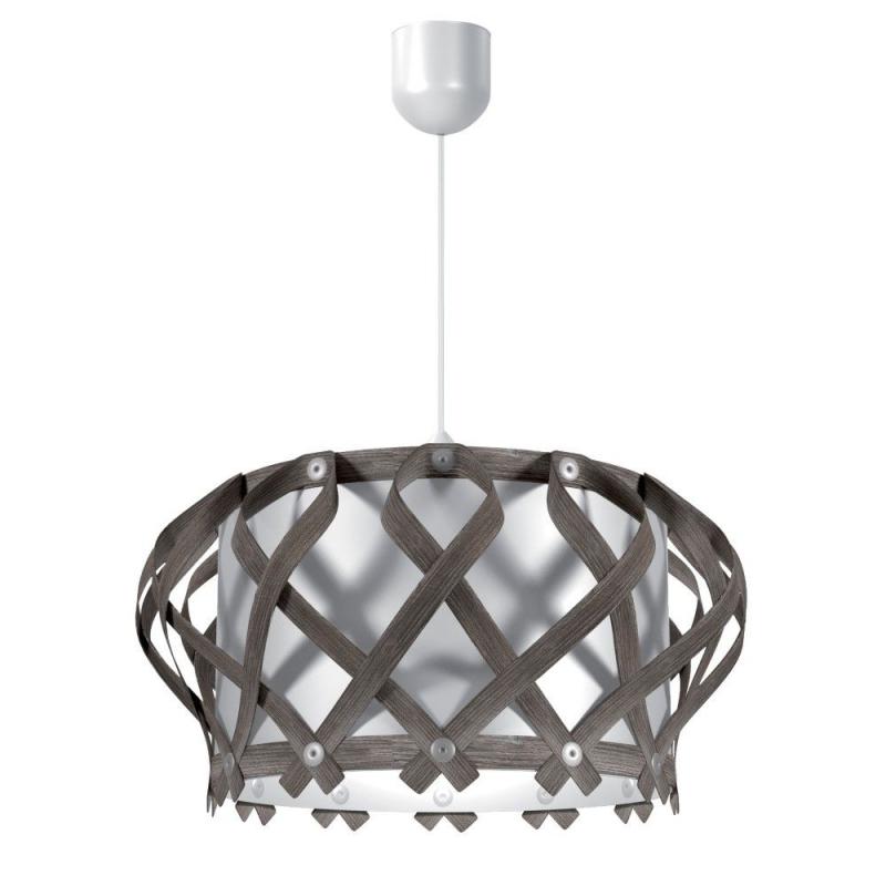 Φωτιστικό Κρεμαστό Venice Μονόφωτο Γκρί (PP-PVC) Ε27 42x42x80cm Φωτιστικό Κρεμαστό Venice Μονόφωτο Γκρί (PP-PVC) Ε27 42x42x80cm