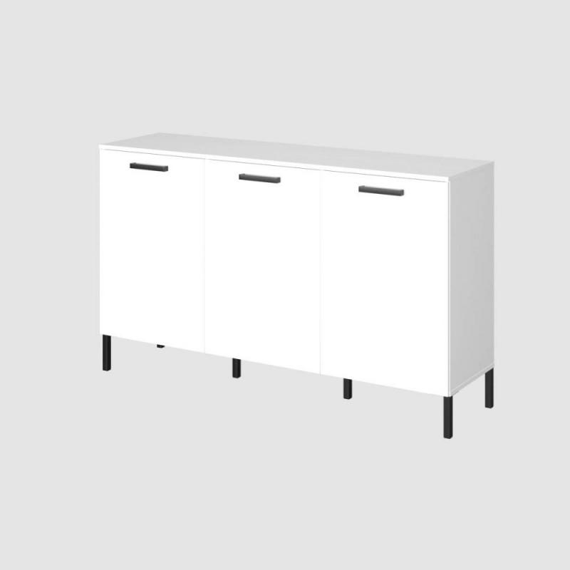 Μπουφές Santes Λευκός 155x42x92.5cm Μπουφές Santes Λευκός 155x42x92.5cm