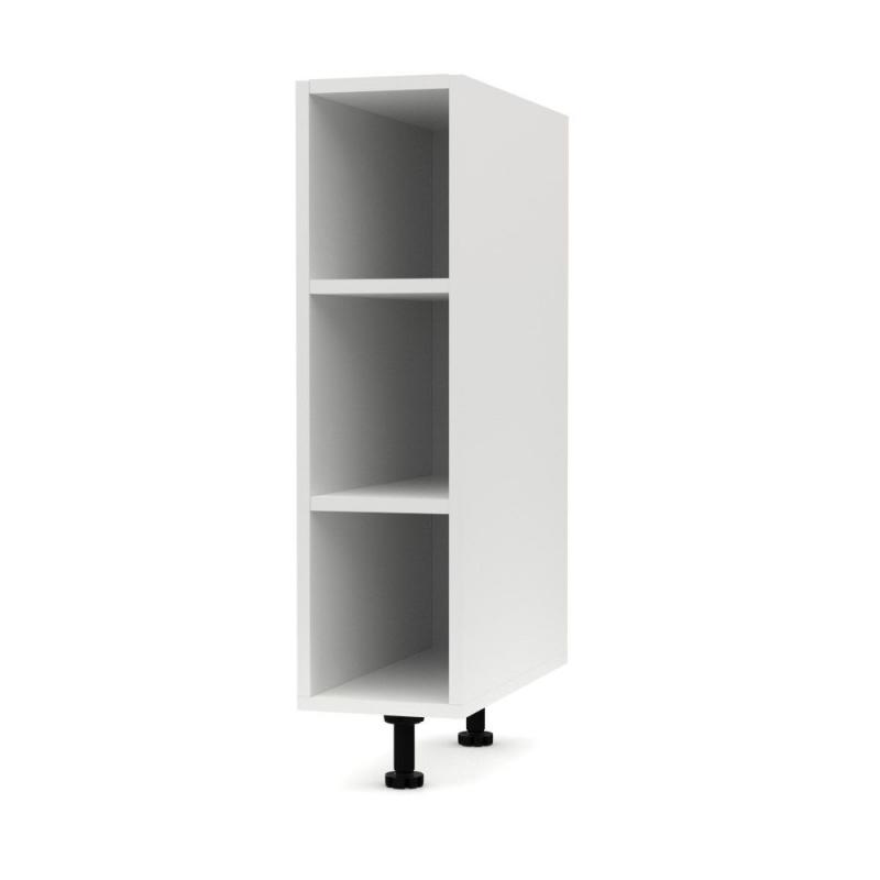 Charlotte κάτω ντουλάπι με ράφια 20x46.5x82εκ Λευκό Charlotte κάτω ντουλάπι με ράφια 20x46.5x82εκ Λευκό