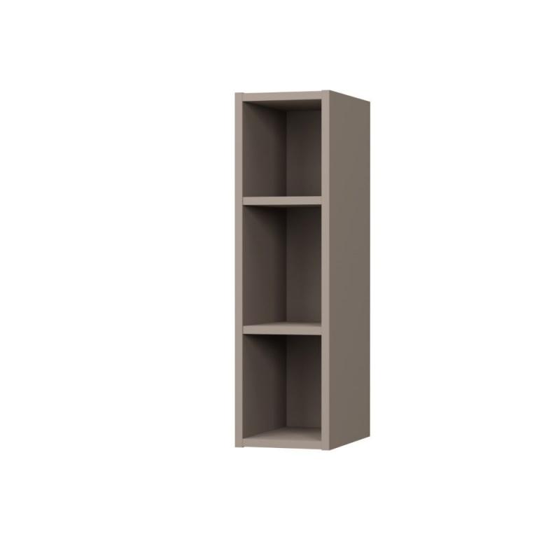 Charlotte πάνω ντουλάπι με ράφια 20x30,5x71,8εκ Μόκα Charlotte πάνω ντουλάπι με ράφια 20x30,5x71,8εκ Μόκα