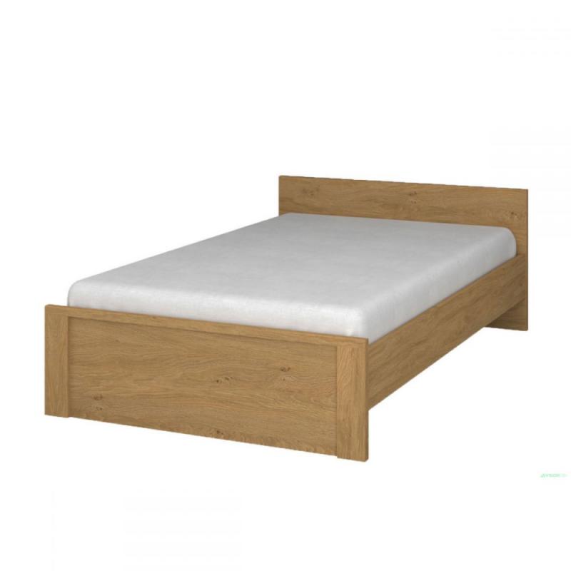 Κρεβάτι Pavi Ημίδιπλο Βελανιδιά με πάτωμα 120x200cm Κρεβάτι Pavi Ημίδιπλο Βελανιδιά με πάτωμα 120x200cm