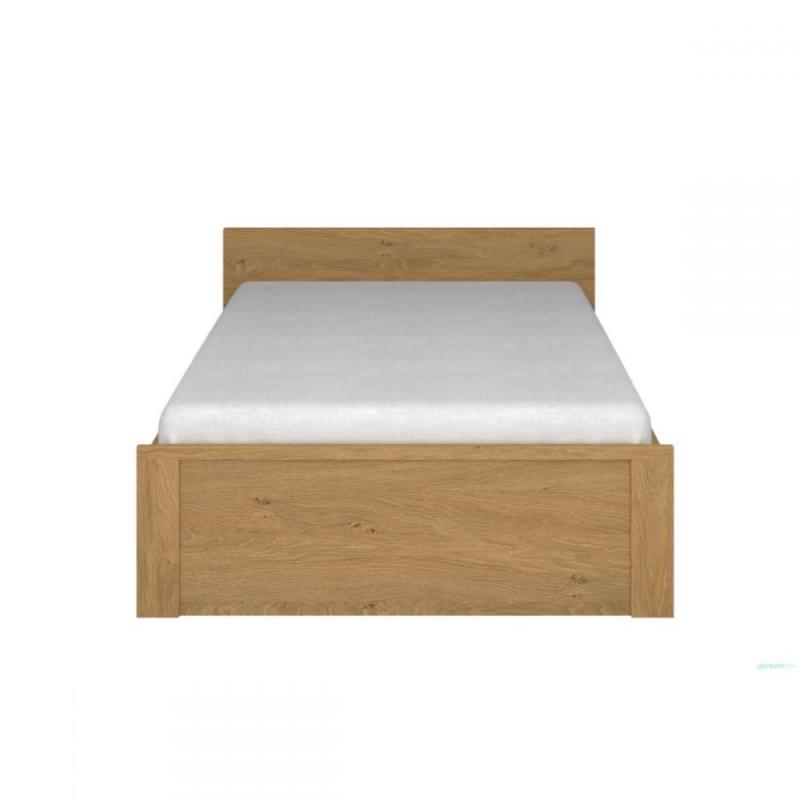 Κρεβάτι Pavi Ημίδιπλο Βελανιδιά με πάτωμα 120x200cm Κρεβάτι Pavi Ημίδιπλο Βελανιδιά με πάτωμα 120x200cm