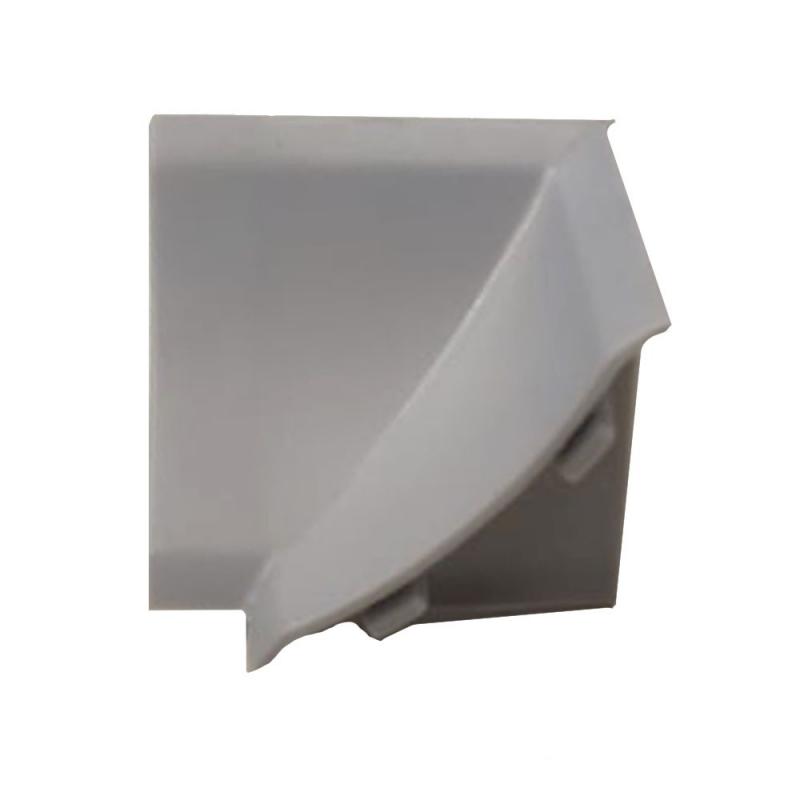 Γωνία Εσωτερική Αρμοκάλυπτρου Γκρι 4x2.5x4cm Γωνία Εσωτερική Αρμοκάλυπτρου Γκρι 4x2.5x4cm