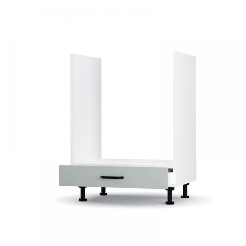 Modest Κάτω Ντουλάπι Φούρνου Γκρι 60x48x82cm Modest Κάτω Ντουλάπι Φούρνου Γκρι 60x48x82cm