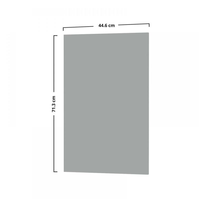 Πρόσοψη Πλυντηρίου Modest Γκρι 45x1.6x71.3cm Πρόσοψη Πλυντηρίου Modest Γκρι 45x1.6x71.3cm