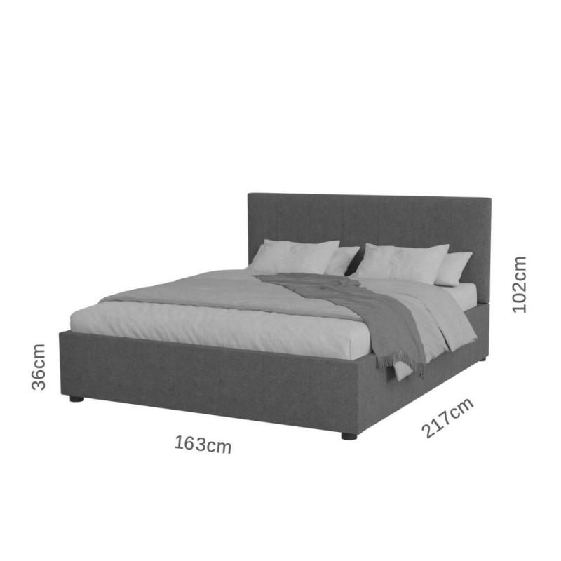 Κρεβάτι Billy Τερακότα 150x200cm Κρεβάτι Billy Τερακότα 150x200cm