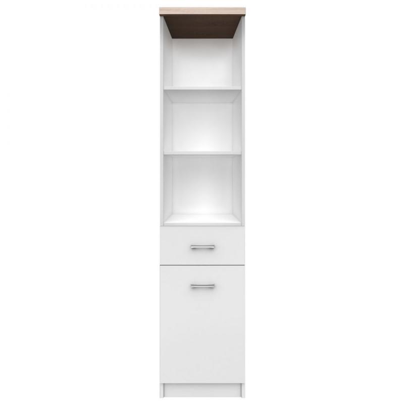 Top Mix Ραφιέρα 40x33x183cm Λευκή-Σονόμα Top Mix Ραφιέρα 40x33x183cm Λευκή-Σονόμα
