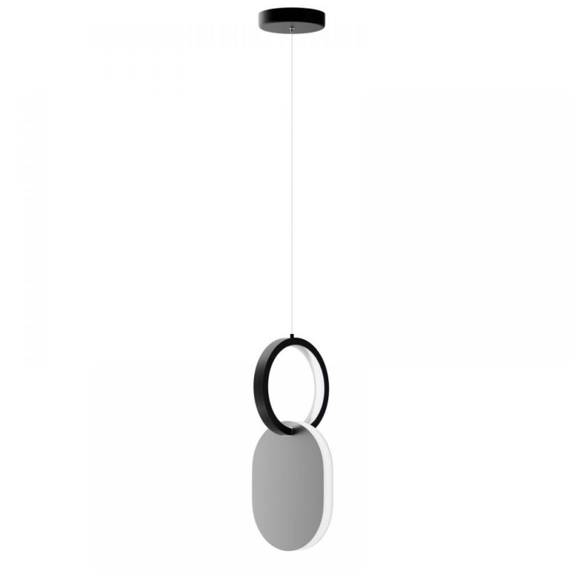 Φωτιστικό Κρεμαστό Led 15W 4000K Νίκελ Ματ Φ15x120cm Φωτιστικό Κρεμαστό Led 15W 4000K Νίκελ Ματ Φ15x120cm