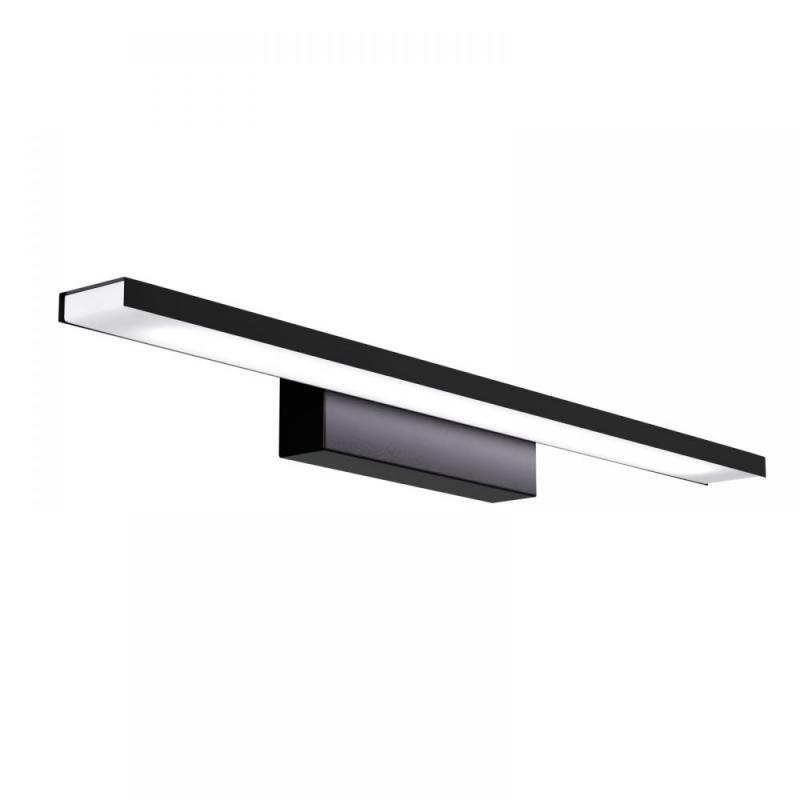 Φωτιστικό Τοίχου Led 12W 4000K Μαύρο 60x8.5x5cm Φωτιστικό Τοίχου Led 12W 4000K Μαύρο 60x8.5x5cm