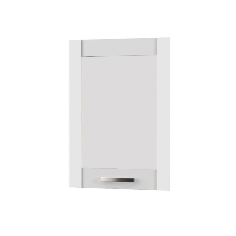 Άνω Πορτάκι-Τζάμι Αριστερό Charlotte Λευκό 50x71.8x1.6cm Άνω Πορτάκι-Τζάμι Αριστερό Charlotte Λευκό 50x71.8x1.6cm