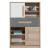 Συρταριέρα Aygo Σονόμα Λευκό 83.1x39.5x124.2cm
