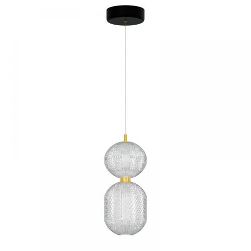 Φωτιστικό Κρεμαστό Led 30W 4000K Χρυσό 39x15x120cm