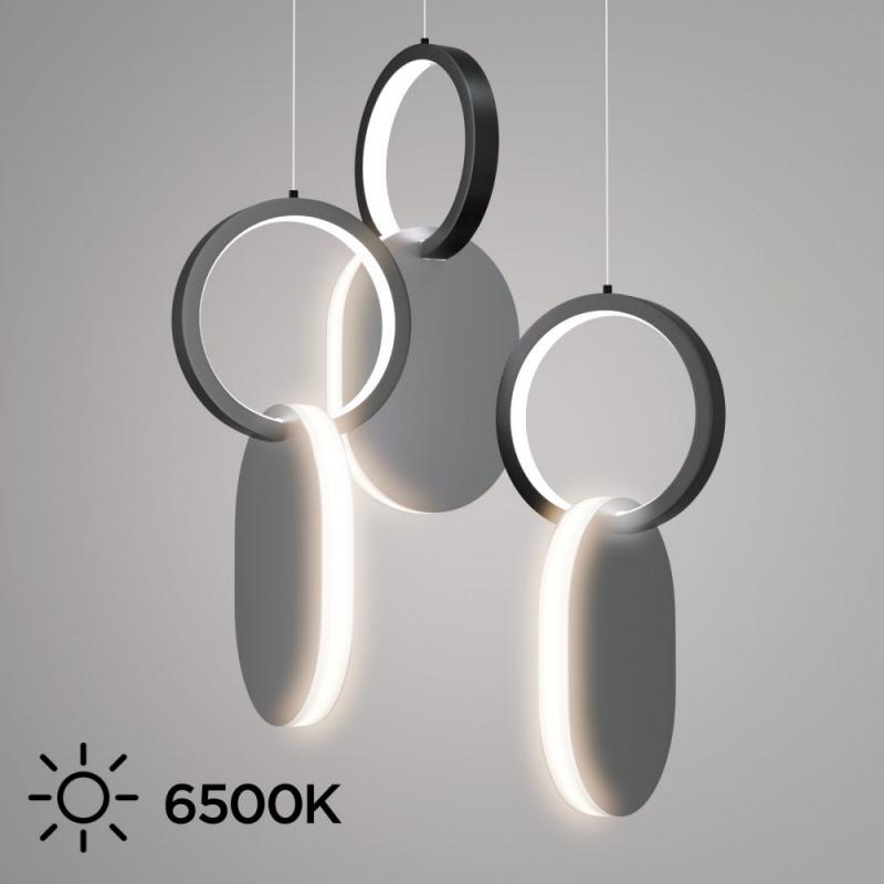 Φωτιστικό Κρεμαστό Symmetric 1G Led 45W Νίκελ Ματ Φ25x120cm Φωτιστικό Κρεμαστό Symmetric 1G Led 45W Νίκελ Ματ Φ25x120cm