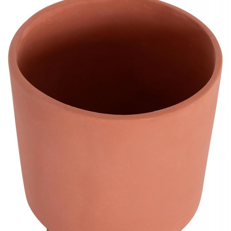 ΤΡΑΠΕΖΑΚΙ ΑΛΟΥΜΙΝΙΟΥ DEVIOUS SM6440.01 ΑΝΘΡΑΚΙ--ΓΚΡΙ SINTERED STONE TOP Φ45x41Υεκ.
