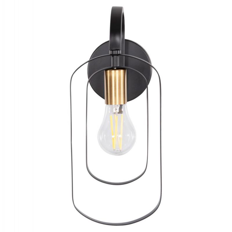 ΑΠΛΙΚΑ ΤΟΙΧΟΥ BIUT HM7443.11 ΜΕΤΑΛΛΟ ΣΕ ΜΑΥΡΟ--ΧΡΥΣΟ ΝΤΟΥΙ 16x19x38Υεκ.