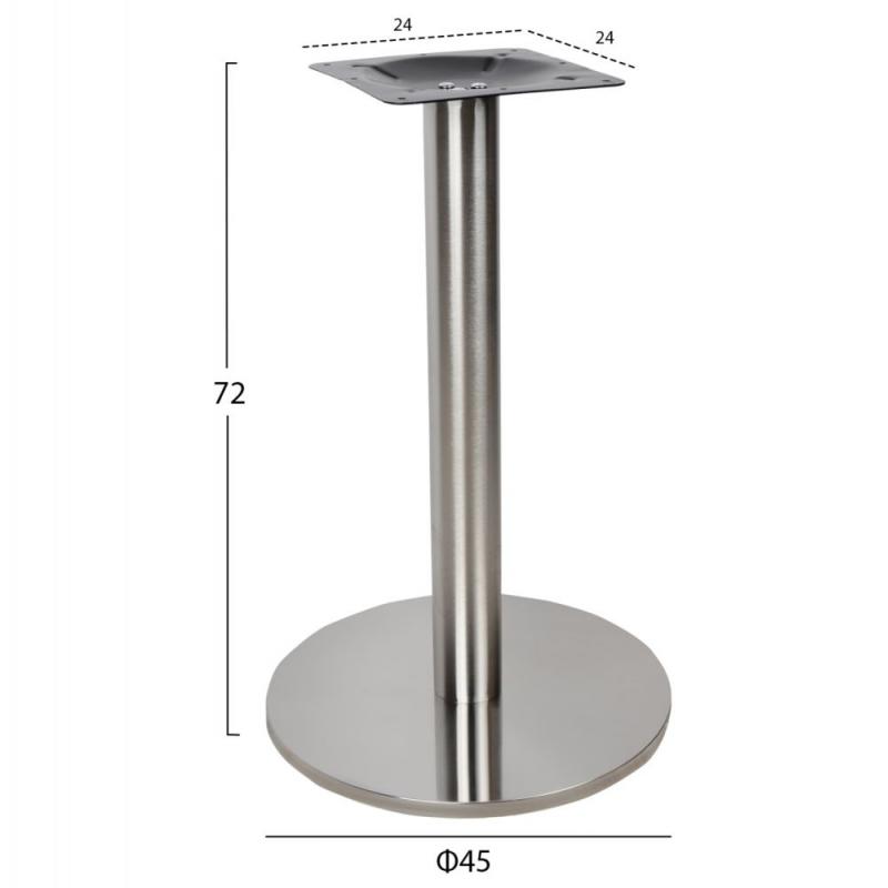 ΒΑΣΗ INOX Φ45x72Υ εκ.ΥΨΟΣ HM419