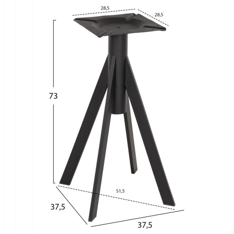 ΒΑΣΗ ΤΡΑΠΕΖΙΟΥ ΜΑΥΡΗ ΜΕΤΑΛΛΙΚΗ ΗΜ5918 37,5x37,5x73Y εκ. ΒΑΣΗ ΤΡΑΠΕΖΙΟΥ ΜΑΥΡΗ ΜΕΤΑΛΛΙΚΗ ΗΜ5918 37,5x37,5x73Y εκ.
