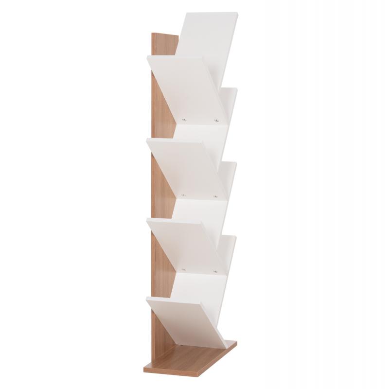 ΒΙΒΛΙΟΘΗΚΗ LIANA HM9028.14 ΜΕΛΑΜΙΝΗ SONAMA/ΛΕΥΚΟ 46x22x128,5Yεκ. ΒΙΒΛΙΟΘΗΚΗ LIANA HM9028.14 ΜΕΛΑΜΙΝΗ SONAMA/ΛΕΥΚΟ 46x22x128,5Yεκ.