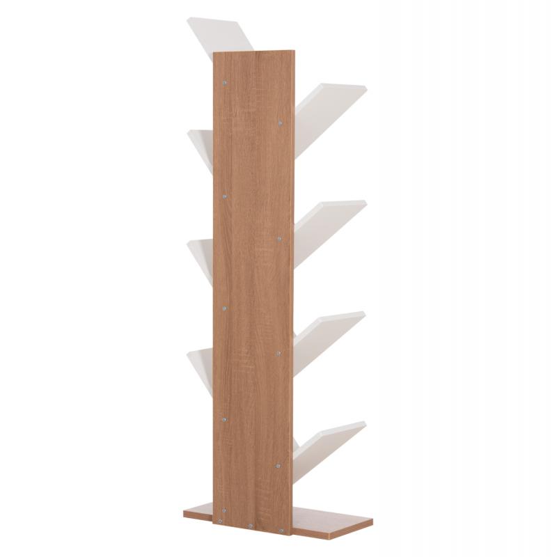 ΒΙΒΛΙΟΘΗΚΗ LIANA HM9028.14 ΜΕΛΑΜΙΝΗ SONAMA/ΛΕΥΚΟ 46x22x128,5Yεκ. ΒΙΒΛΙΟΘΗΚΗ LIANA HM9028.14 ΜΕΛΑΜΙΝΗ SONAMA/ΛΕΥΚΟ 46x22x128,5Yεκ.