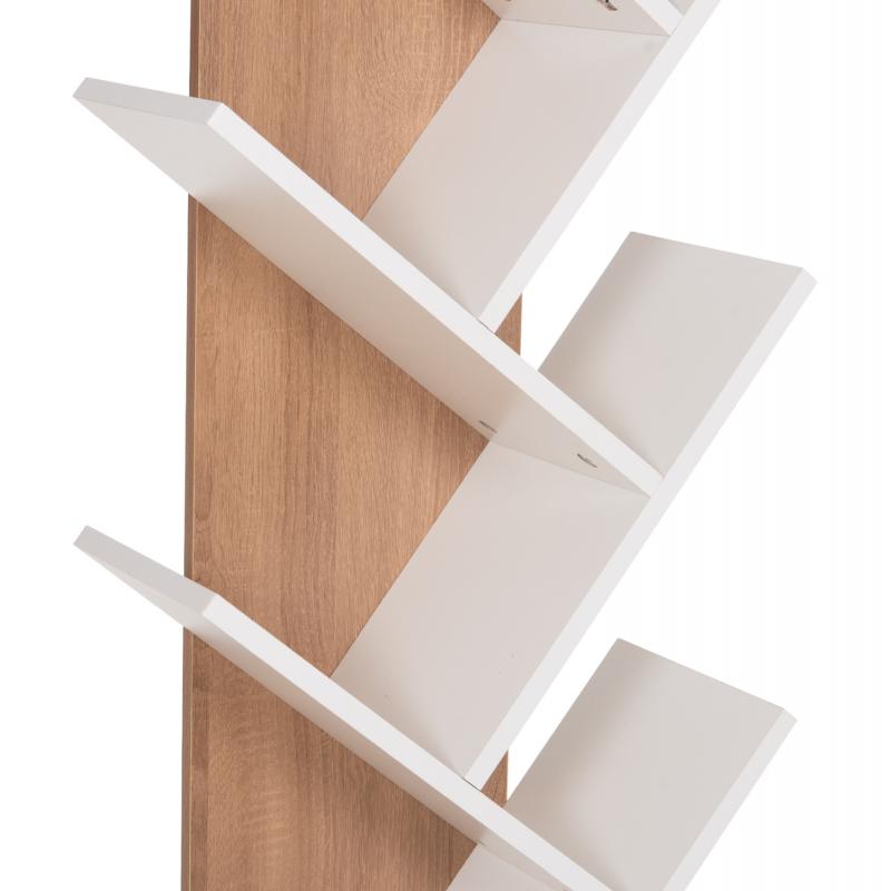ΒΙΒΛΙΟΘΗΚΗ LIANA HM9028.14 ΜΕΛΑΜΙΝΗ SONAMA/ΛΕΥΚΟ 46x22x128,5Yεκ. ΒΙΒΛΙΟΘΗΚΗ LIANA HM9028.14 ΜΕΛΑΜΙΝΗ SONAMA/ΛΕΥΚΟ 46x22x128,5Yεκ.