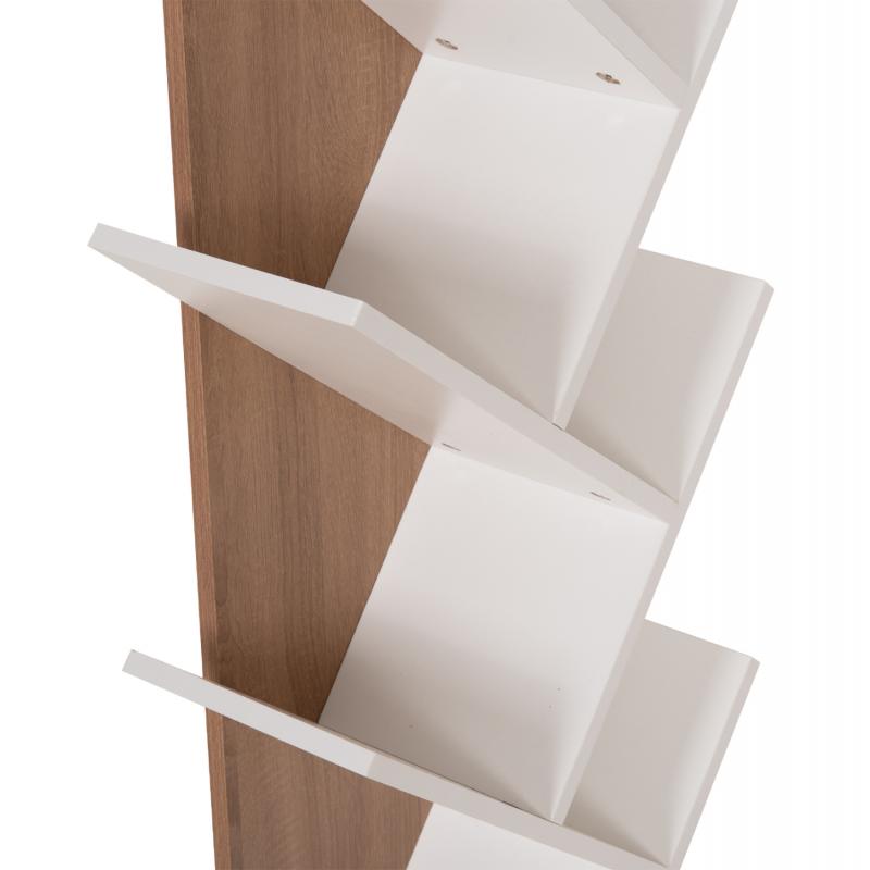 ΒΙΒΛΙΟΘΗΚΗ LIANA HM9028.14 ΜΕΛΑΜΙΝΗ SONAMA/ΛΕΥΚΟ 46x22x128,5Yεκ. ΒΙΒΛΙΟΘΗΚΗ LIANA HM9028.14 ΜΕΛΑΜΙΝΗ SONAMA/ΛΕΥΚΟ 46x22x128,5Yεκ.