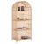 ΒΙΒΛΙΟΘΗΚΗ SIMOK HM9552 ΑΠΟ ΦΥΣΙΚΟ RATTAN ΣΕ ΦΥΣΙΚΟ ΧΡΩΜΑ 80x40x182Υεκ.