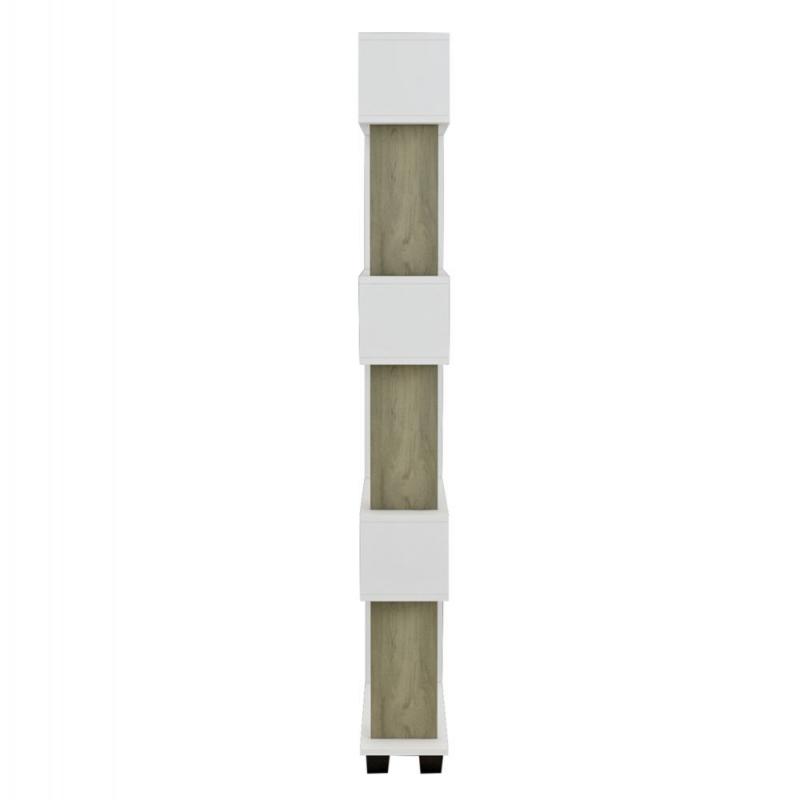 ΒΙΒΛΙΟΘΗΚΗ ΜΕΛΑΜΙΝΗΣ OWLOLIVE GREY ΛΕΥΚΟ 60x19,5x165Yεκ.HM8923.11 ΒΙΒΛΙΟΘΗΚΗ ΜΕΛΑΜΙΝΗΣ OWLOLIVE GREY ΛΕΥΚΟ 60x19,5x165Yεκ.HM8923.11