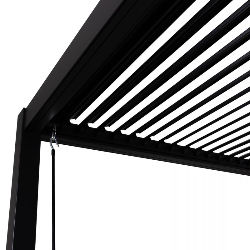 ΒΙΟΚΛΙΜΑΤΙΚΗ ΠΕΡΓΚΟΛΑ ΑΛΟΥΜΙΝΙΟΥ PREMIUM FRANIO HM6609.01 ΜΑΥΡΟ 300x300x240Υ ΒΙΟΚΛΙΜΑΤΙΚΗ ΠΕΡΓΚΟΛΑ ΑΛΟΥΜΙΝΙΟΥ PREMIUM FRANIO HM6609.01 ΜΑΥΡΟ 300x300x240Υ