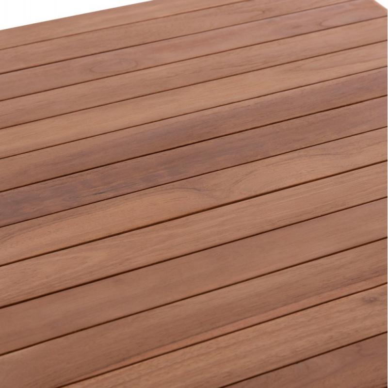 ΕΠΙΦΑΝΕΙΑ ΤΡΑΠΕΖΙΟΥ ΤΕΤΡΑΓΩΝΗ HM18137 ΞΥΛΟ TEAK--ΦΥΣΙΚΟ 80x80x4(πάχος)εκ.