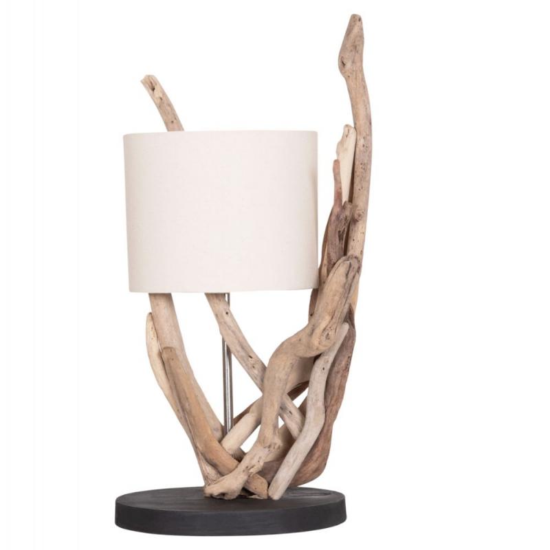 ΕΠΙΤΡΑΠΕΖΙΟ ΦΩΤΙΣΤΙΚΟ BRAMBLE HM4873 DRIFTWOOD & ΛΕΥΚΟ ΚΑΠΕΛΟ Φ28x65Υεκ.