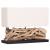 ΕΠΙΤΡΑΠΕΖΙΟ ΟΡΘΟΓΩΝΙΟ ΦΩΤΙΣΤΙΚΟ TWIGGY HM4432 DRIFTWOOD & ΛΕΥΚΟ ΚΑΠΕΛΟ 50x16,5x38Υεκ.