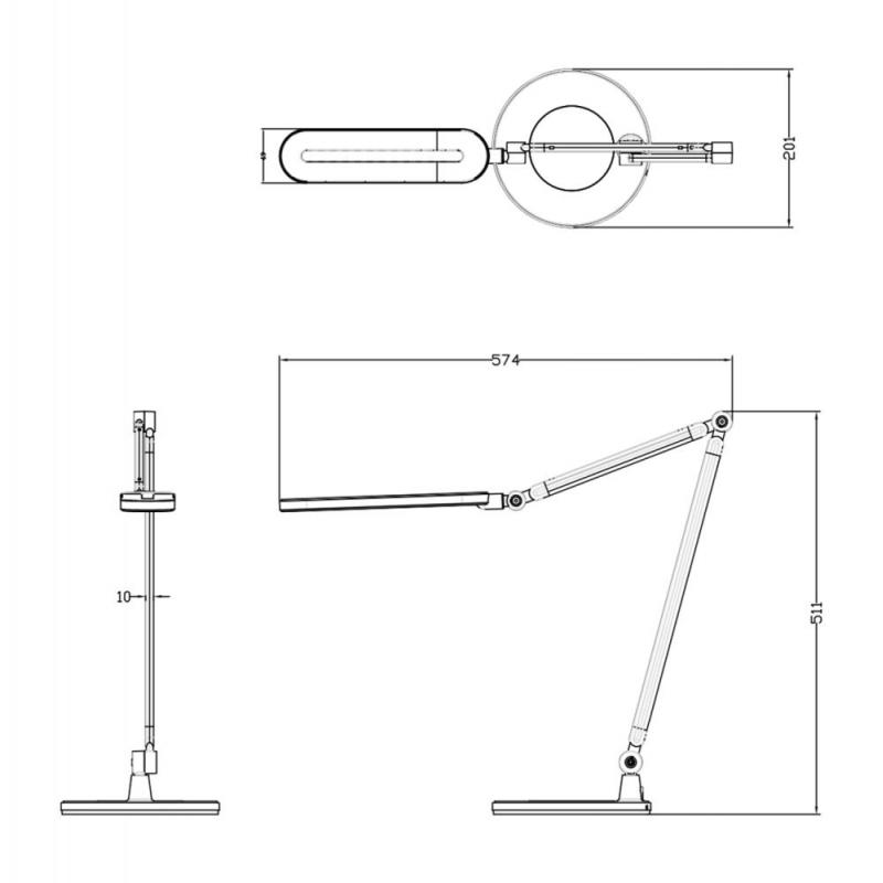 ΦΩΤΙΣΤΙΚΟ ΓΡΑΦΕΙΟΥ LED BLAIN PRO HM4462.08 ΑΣΗΜΙ ABS 57,4x51,1Υεκ. ΦΩΤΙΣΤΙΚΟ ΓΡΑΦΕΙΟΥ LED BLAIN PRO HM4462.08 ΑΣΗΜΙ ABS 57,4x51,1Υεκ.