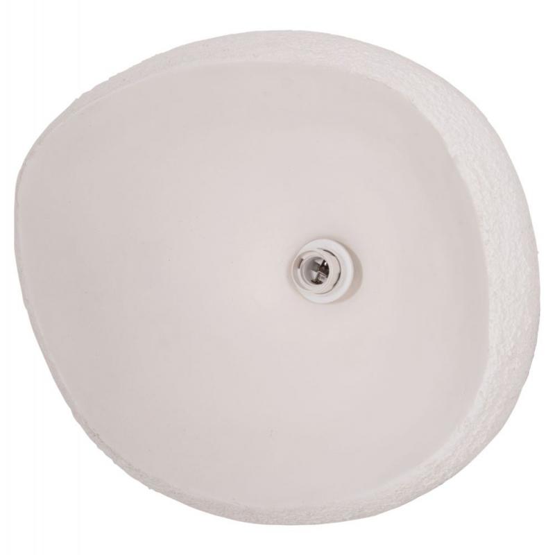 ΦΩΤΙΣΤΙΚΟ ΟΡΟΦΗΣ ΚΡΕΜΑΣΤΟ JAYLEN HM4703.02S FIBER CEMENT ΛΕΥΚΟ