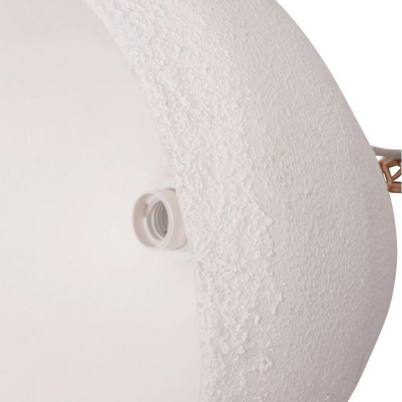 ΦΩΤΙΣΤΙΚΟ ΟΡΟΦΗΣ ΚΡΕΜΑΣΤΟ JAYLEN HM4703.02S FIBER CEMENT ΛΕΥΚΟ