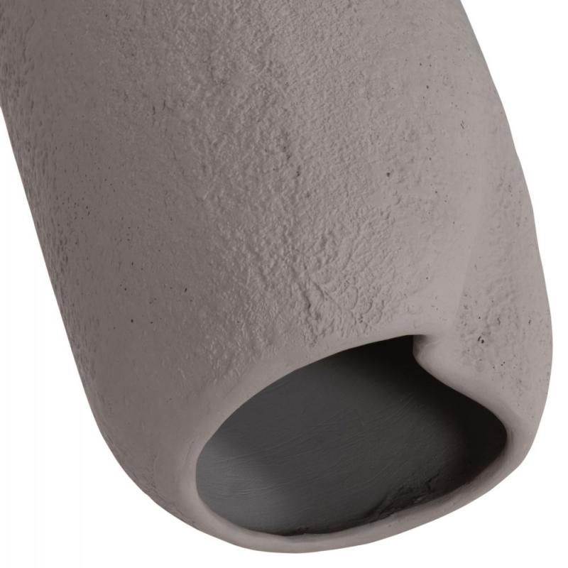ΦΩΤΙΣΤΙΚΟ ΟΡΟΦΗΣ ΚΡΕΜΑΣΤΟ LOGKY HM4704.03S--FIBER CEMENT ΓΚΡΙ Φ24x47Υεκ