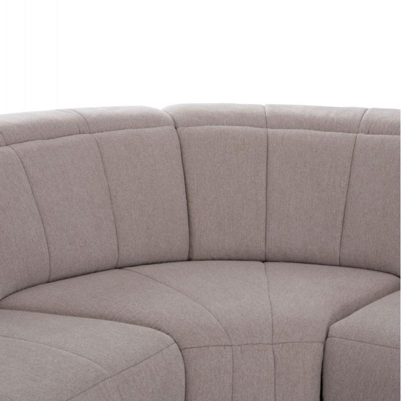 ΓΩΝΙΑΚΟΣ ΚΑΝΑΠΕΣ ΜΕ RECLINE ORACLE HM3290.02 ΜΠΕΖ ΥΦΑΣΜΑ 260x260x90(κάθισμα)x94Υεκ.