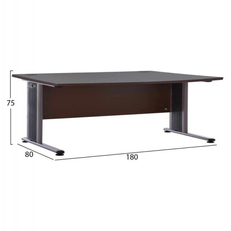 ΓΡΑΦΕΙΟ ΕΠΑΓΓΕΛΜΑΤΙΚΟ VALDEN HM2046.02 WENGE 180X80X75 ΓΡΑΦΕΙΟ ΕΠΑΓΓΕΛΜΑΤΙΚΟ VALDEN HM2046.02 WENGE 180X80X75