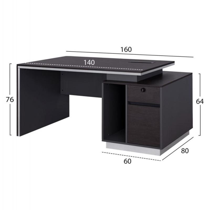 ΓΡΑΦΕΙΟ ΕΠΑΓΓΕΛΜΑΤΙΚΟ ΜΕ ΔΕΞΙΟ ΝΤΟΥΛΑΠΙ ROSEWOOD HM2113R 180X80X76Υ εκ. ΓΡΑΦΕΙΟ ΕΠΑΓΓΕΛΜΑΤΙΚΟ ΜΕ ΔΕΞΙΟ ΝΤΟΥΛΑΠΙ ROSEWOOD HM2113R 180X80X76Υ εκ.