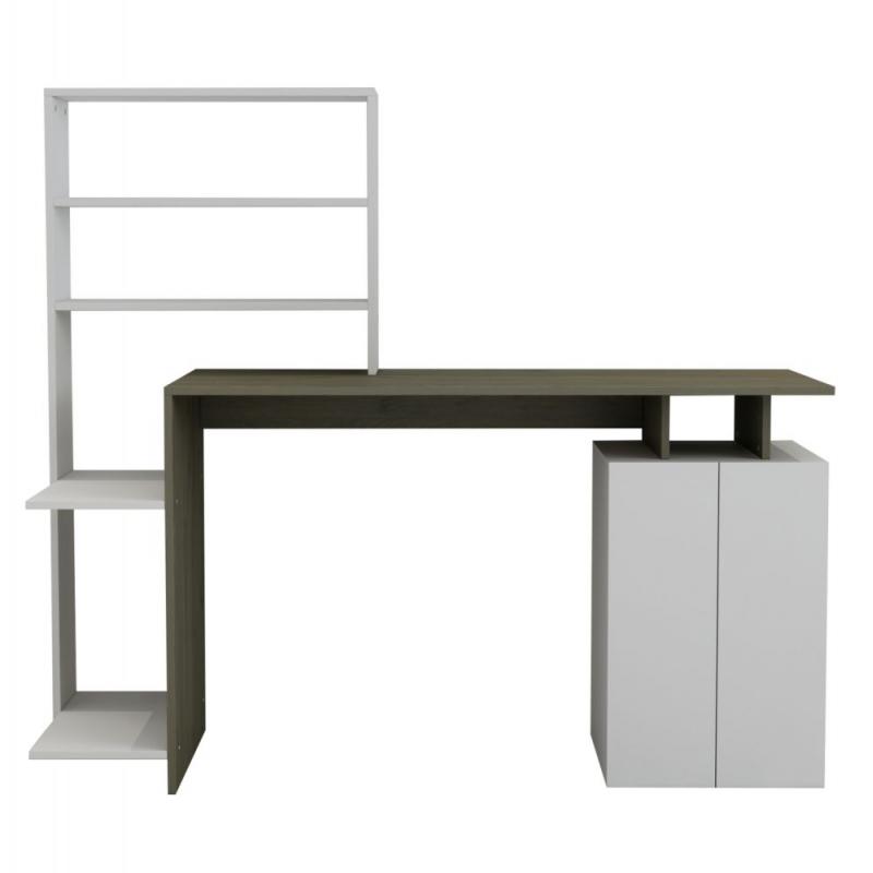 ΓΡΑΦΕΙΟ ΜΕ ΒΙΒΛΙΟΘΗΚΗ ROCHELL ΜΕΛΑΜΙΝΗ OLIVE GREY ΛΕΥΚΟ 146,3x55x128,8Υεκ.HM8886.11 ΓΡΑΦΕΙΟ ΜΕ ΒΙΒΛΙΟΘΗΚΗ ROCHELL ΜΕΛΑΜΙΝΗ OLIVE GREY ΛΕΥΚΟ 146,3x55x128,8Υεκ.HM8886.11