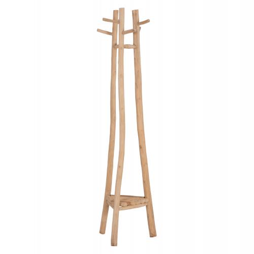 ΚΑΛΟΓΕΡΟΣ ΜΕ 3 ΚΟΛΩΝΕΣ TRIDEM HM4881 ΞΥΛΟ TEAK ΣΕ ΦΥΣΙΚΟ 52x52x200Υεκ.