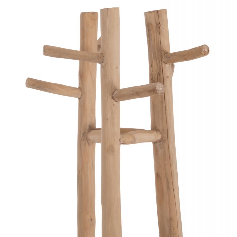 ΚΑΛΟΓΕΡΟΣ ΜΕ 3 ΚΟΛΩΝΕΣ TRIDEM HM4881 ΞΥΛΟ TEAK ΣΕ ΦΥΣΙΚΟ 52x52x200Υεκ.