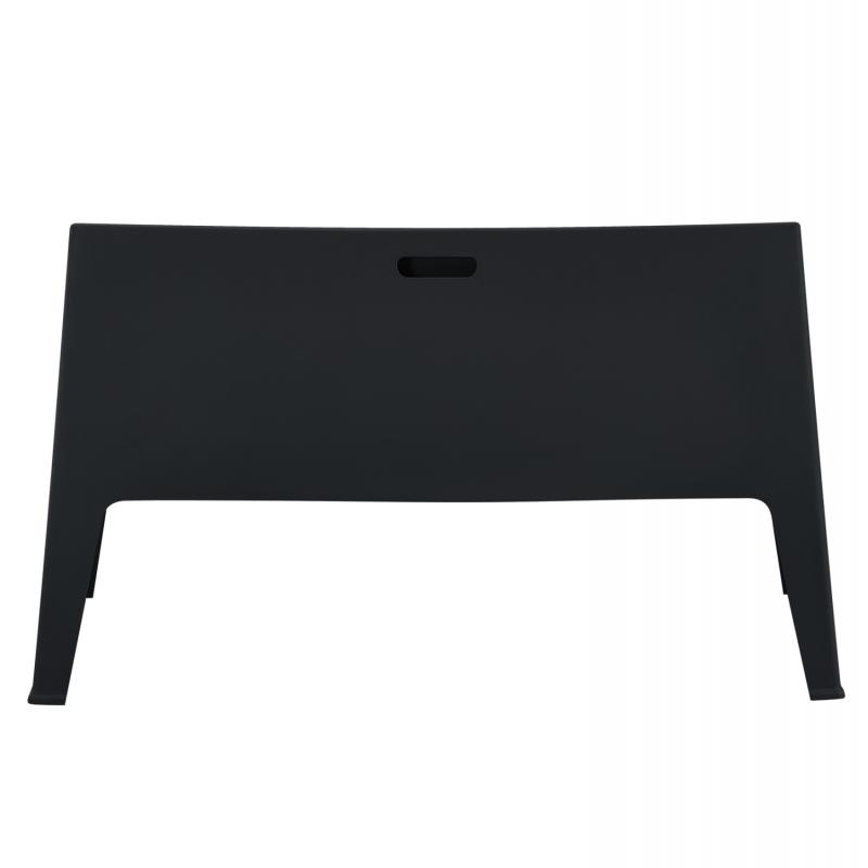 ΚΑΝΑΠΕΣ 2-ΘΕΣΙΟΣ ΠΟΛΥΠΡΟΠΥΛΕΝΙΟΥ SLEEK HM6366.02 ΧΡΩΜΑ ΜΑΥΡΟ 133x68x73Υεκ.